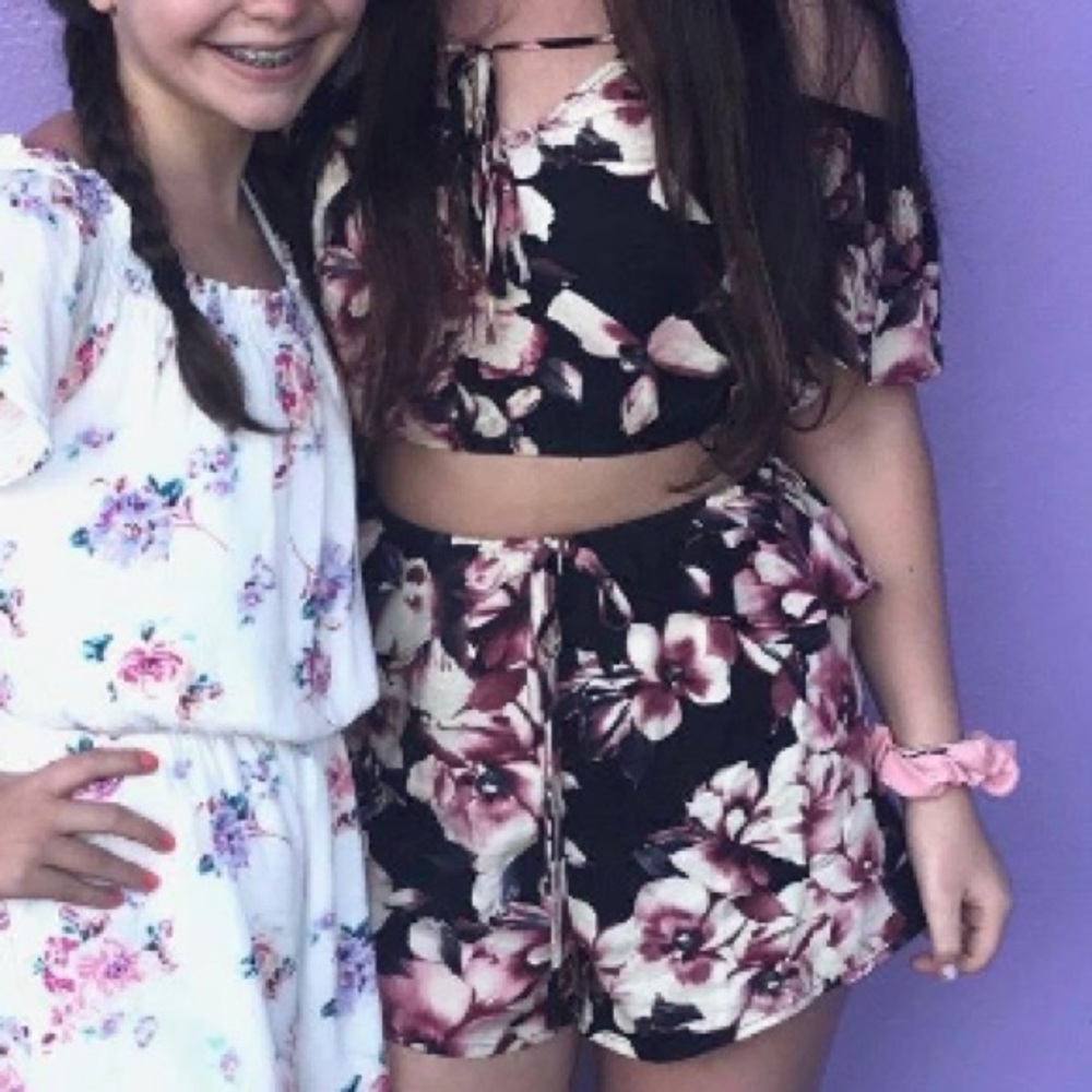 Floral Two Piece Set